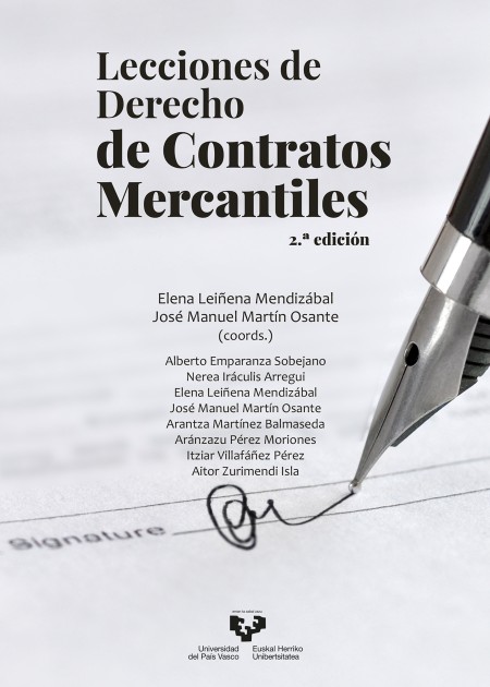 NOVEDAD EDITORIAL: Lecciones de Derecho de Contratos Mercantiles. 2ª edición