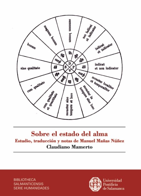Novedad UPSA Ediciones: Sobre el estado del alma de Claudiano Mamerto (ca. 425-472). El patrimonio en abierto.