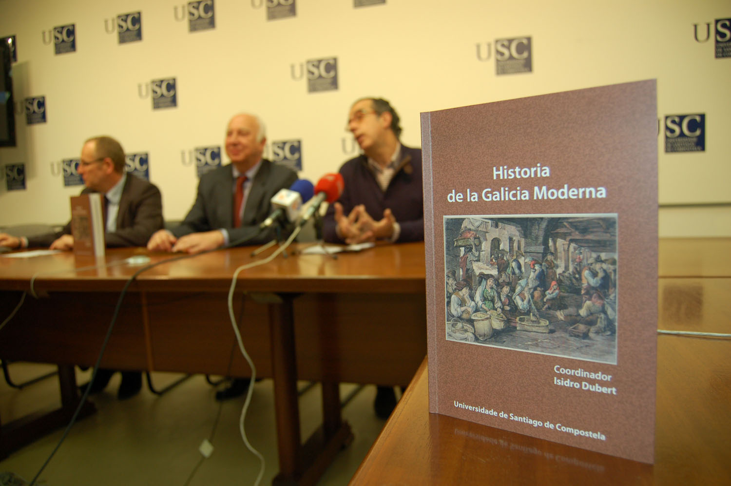 Presentación del libro Historia de la Galicia Moderna