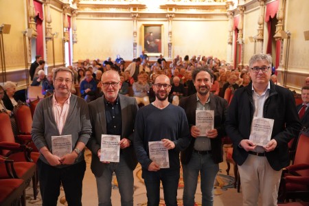 Presentación en el paraninfo de "Tiempo y viaje en la Compostela medieval. Estudios sobre individuo, tiempo y peregrinación en la Edad Media"