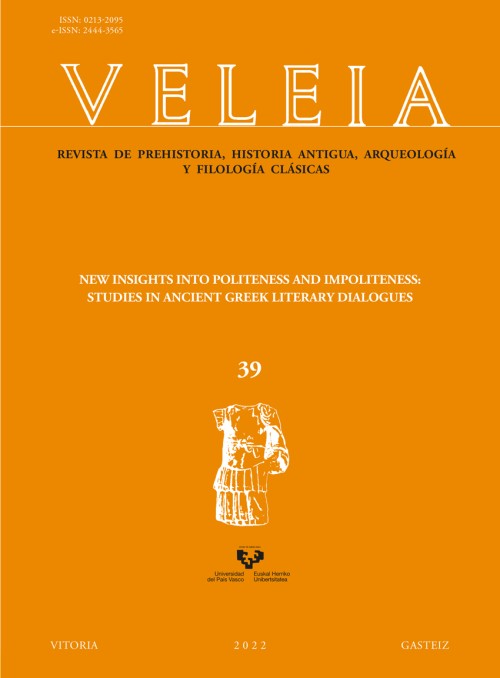 Veleia. Revista de Prehistoria, Historia Antigua, Arqueología y Filología Clásicas