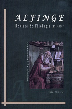 Alfinge. Revista de Filología