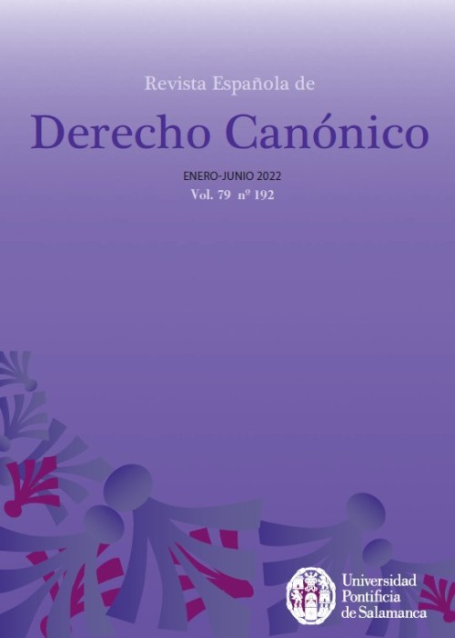 Revista Española de Derecho Canónico