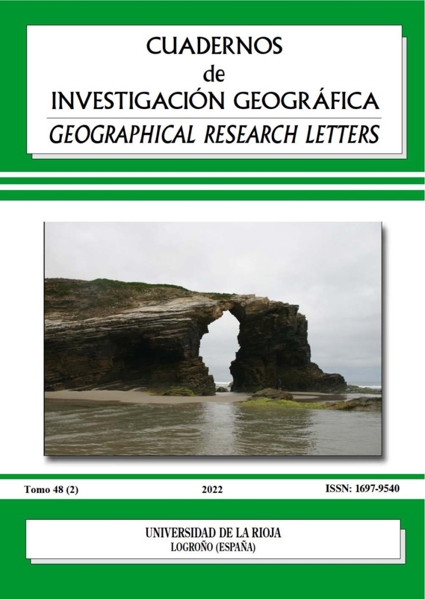 Cuadernos de Investigación Geográfica = Geographical Research Letters