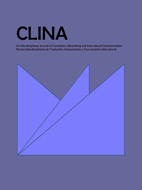 CLINA Revista Interdisciplinaria de Traducción Interpretación y Comunicación Intercultural