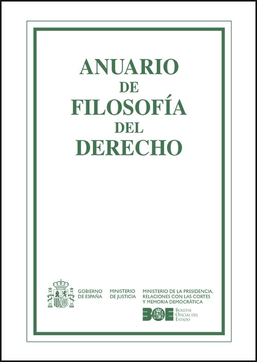 Anuario de Filosofía del Derecho (AFD)