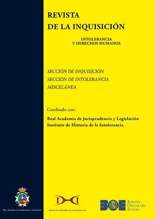 Revista de la Inquisición. Intolerancia y derechos humanos (RII y DDHH)