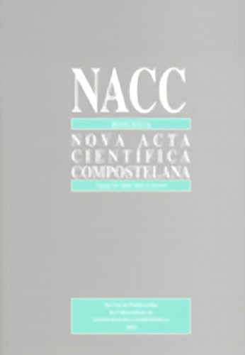 NACC. Nova Acata Científica Compostelana-Bioloxía
