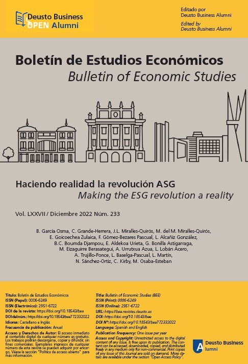 Boletín de Estudios Económicos
