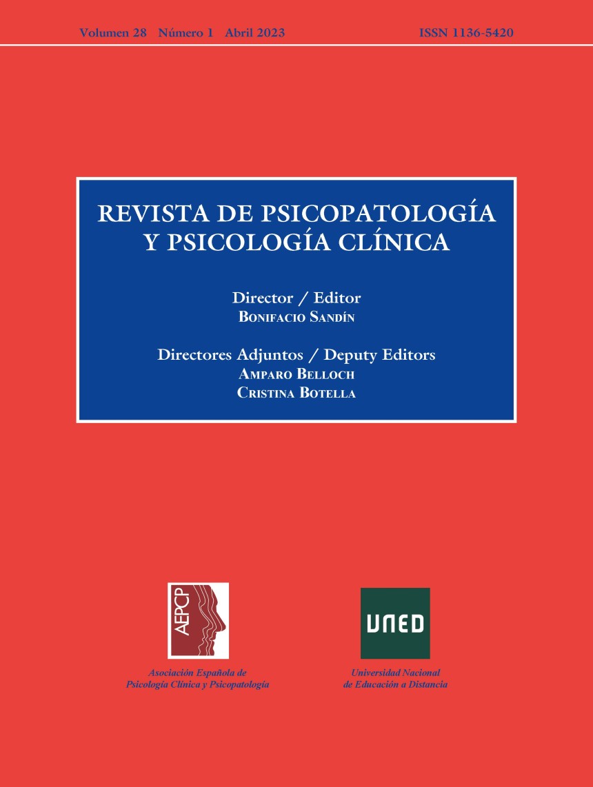 Revista de Psicopatología y Psicología Clínica