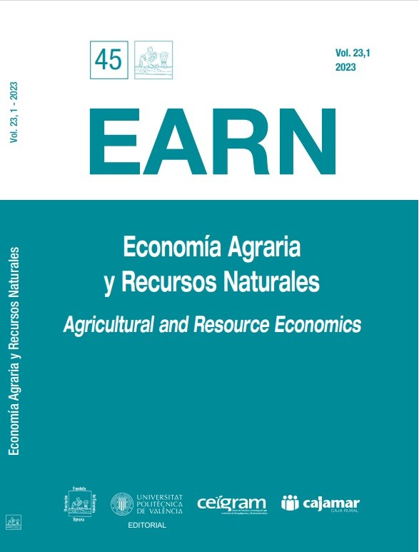 Economía Agraria y Recursos Naturales - Agricultural and Resource Economics