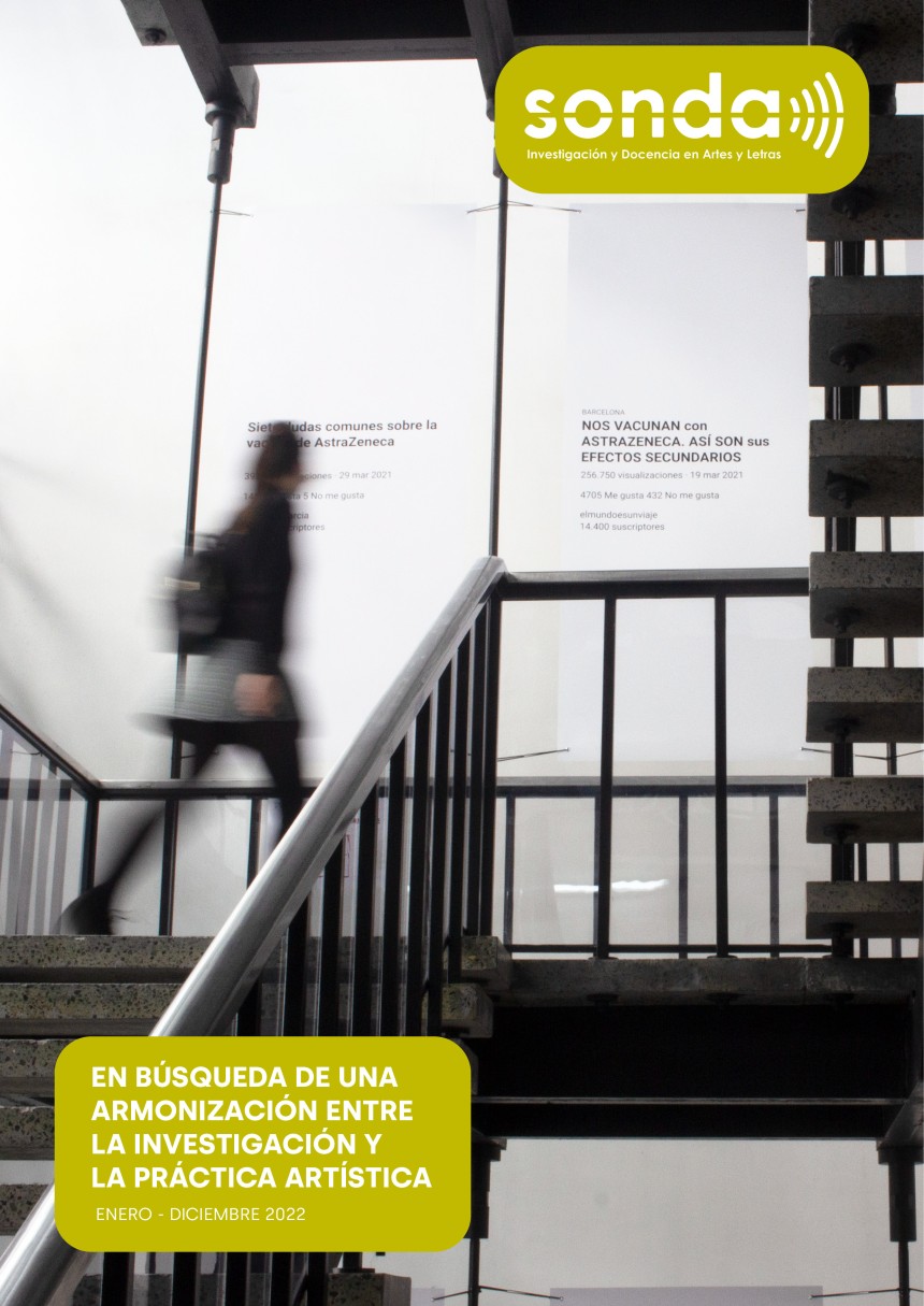 Revista Sonda. Investigación en Artes y Letras