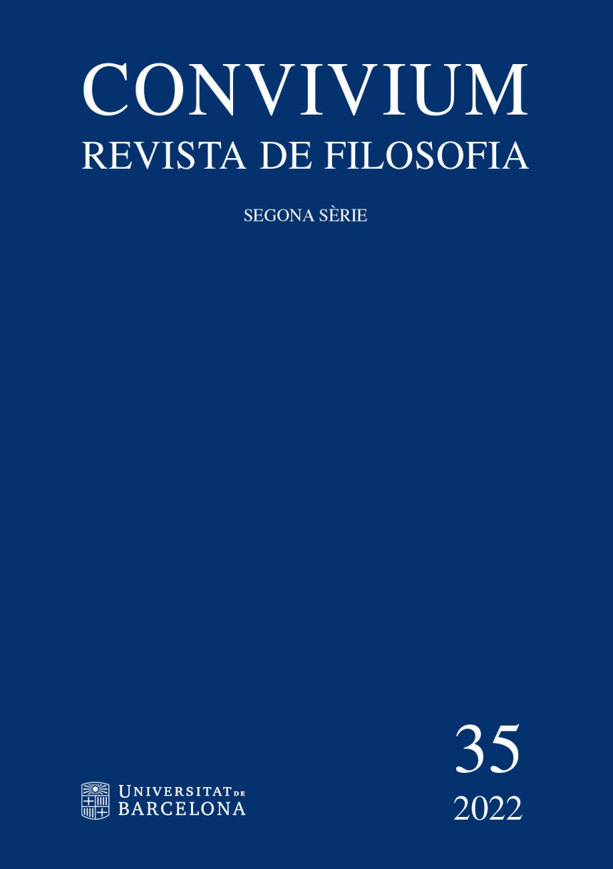 Convivium. Revista de Filosofia